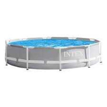 Intex Бассейн каркасный 26700 NP (1) серия Prism Frame Pool, размер 305x76 см, объем воды - 4485л, в коробке 