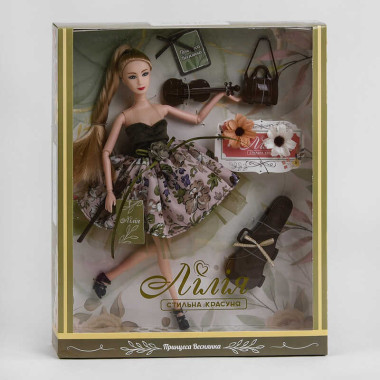 Кукла ТК - 14659 (48/2) “TK Group”, “Принцеса веснянка”, аксессуары, в коробке  
