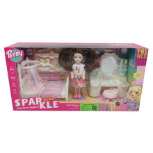 Лялька з меблями 7020 (48) в коробці 