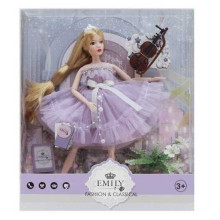 Лялька QJ 118 (48/2) діадема, скрипка, квітка, висота 30 см, в коробці 