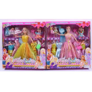 Кукла 8815 А1/А2 (48/2) 2 вида, 2 куклы, платья, в коробке 