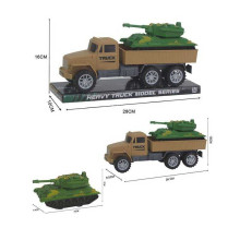 Військова техніка 602 (96/2) трейлер, танк, інерція, у слюді 