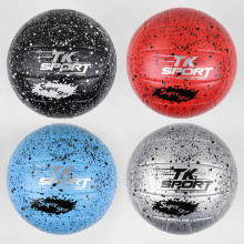 М`яч волейбольний C 44412 (60) 4 види, вага 300 грам, матеріал PU, балон гумовий 