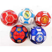 М`яч футбольний C 62412 (80) 5 видів, материал мягкий PVC, вага 330-350 грамм, гумовий балон, розмір №5 