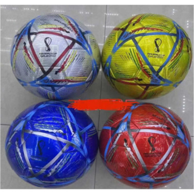 М`яч футбольний C 62384 (80) 4 види, вага 330-350 грамів, матеріал PU, балон гумовий, розмір №5, ВИДАЄТЬСЯ ТІЛЬКИ МІКС ВИДІВ  