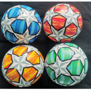 М`яч футбольний C 64679 (60) 4 види, вага 330 грам, матеріал м`який PVC, гумовий балон, ВИДАЄТЬСЯ ТІЛЬКИ МІКС ВИДІВ 