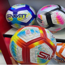 М`яч футбольний C 64616 (30) вага 420 грамів, матеріал PU, балон гумовий, клеєний, (поставляється накачаним на 80), ВИДАЄТЬСЯ ТІЛЬКИ МІКС ВИДІВ 