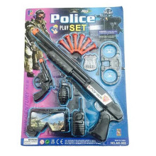 Набор полиции  AK 008 (36/2) Оружие, обмундирование полицеского, на листе 