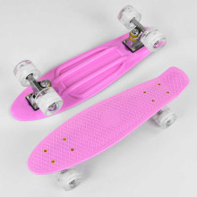 Скейт Пенни борд 3805 (8) Best Board, доска=55см, колёса PU со светом, диаметр 6см 