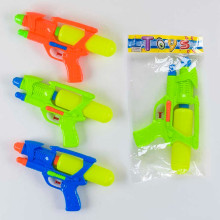 Водный пистолет 2791-5 (240/2) 3 цвета,с насосом, 1 шт в пакете 